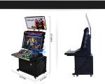 2 Players Coin Op Video Game Machine Metal Frame With 22 Inch HD Screen