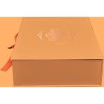 Leatherette Valentines Day Surprise Box , CMYK 4C Custom Wig Packaging Boxes
