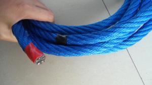 Quality Blue 16mm Playground Combination Rope 500m MFP Galvanised Steel wholesale