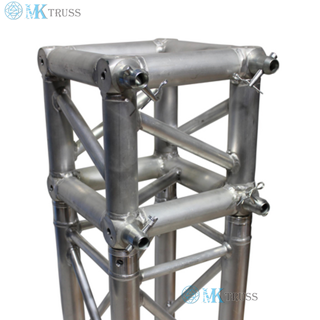 Aluminum 5-Sided Spigot Trussing Corner Box for Customizable Square Truss Connection