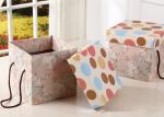 Weight 300g Large Kraft Gift Box , Snack Packaging Boxes With Rope Handle