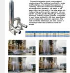 2.5 Inch 304 Stanless Steel Laminar Fountain Nozzle