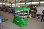 OEM Column Rubber Vulcanizing Press Machine 50T 750x750 Hot Plate Size