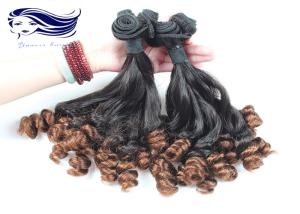 Quality Aunty Funmi Human Hair Ombre Spring Curly 8 &quot; - 22 &quot; Double End wholesale