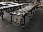 4m Flexible Extendable Powered Roller Conveyor