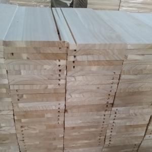 Quality Building Construction Furniture Paulownia Solid Wood Board with 300kg/m3 Density wholesale
