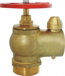 Quality Red / Brass 2&quot; BSP Fire Hydrant Valve High Pressure Single Hydrant Valve wholesale