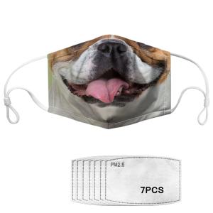 Quality Unisex Washable Animal Print Face Masks wholesale