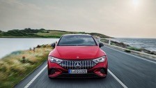 Hot selling electric vehicle Mercedes-Benz EQE AMG 43 4MATIC 90.6kwh battery 450km range with 350kw/476P.s motorpower