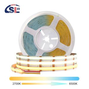Quality 3000k 4000k 6500k CCT 3 Dimmable Cob Led Strip Light For Kitchen Cabinet Waterproof IP20 wholesale