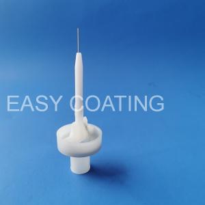 Quality Good quality OptiGun 2A automatic gun spare parts electrode holder flat jet nozzle NF18 PTFE material 1004529 wholesale