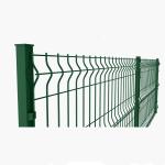 PVC Coated Galvanized V Beam Security Fencing 2.5m Garden Border Fence