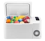 Modern Double Temperature Portable Car Fridge Freezer / Car Refrigerator 12v 20L