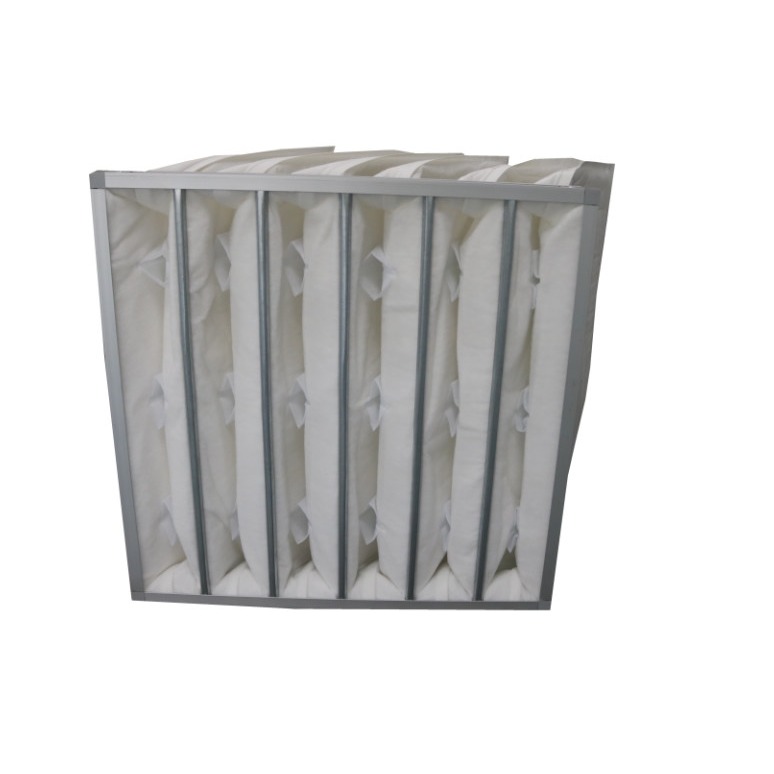 Aluminum Frame Bag Air Filter Easy Installation