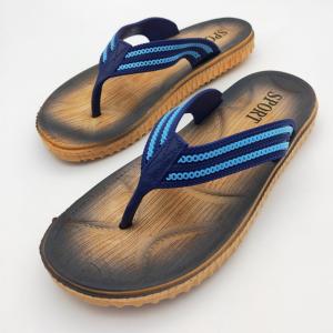 Quality Men'S Summer Flip Flops Beach Slippers Webbing Upper Anti Slide Sandals wholesale
