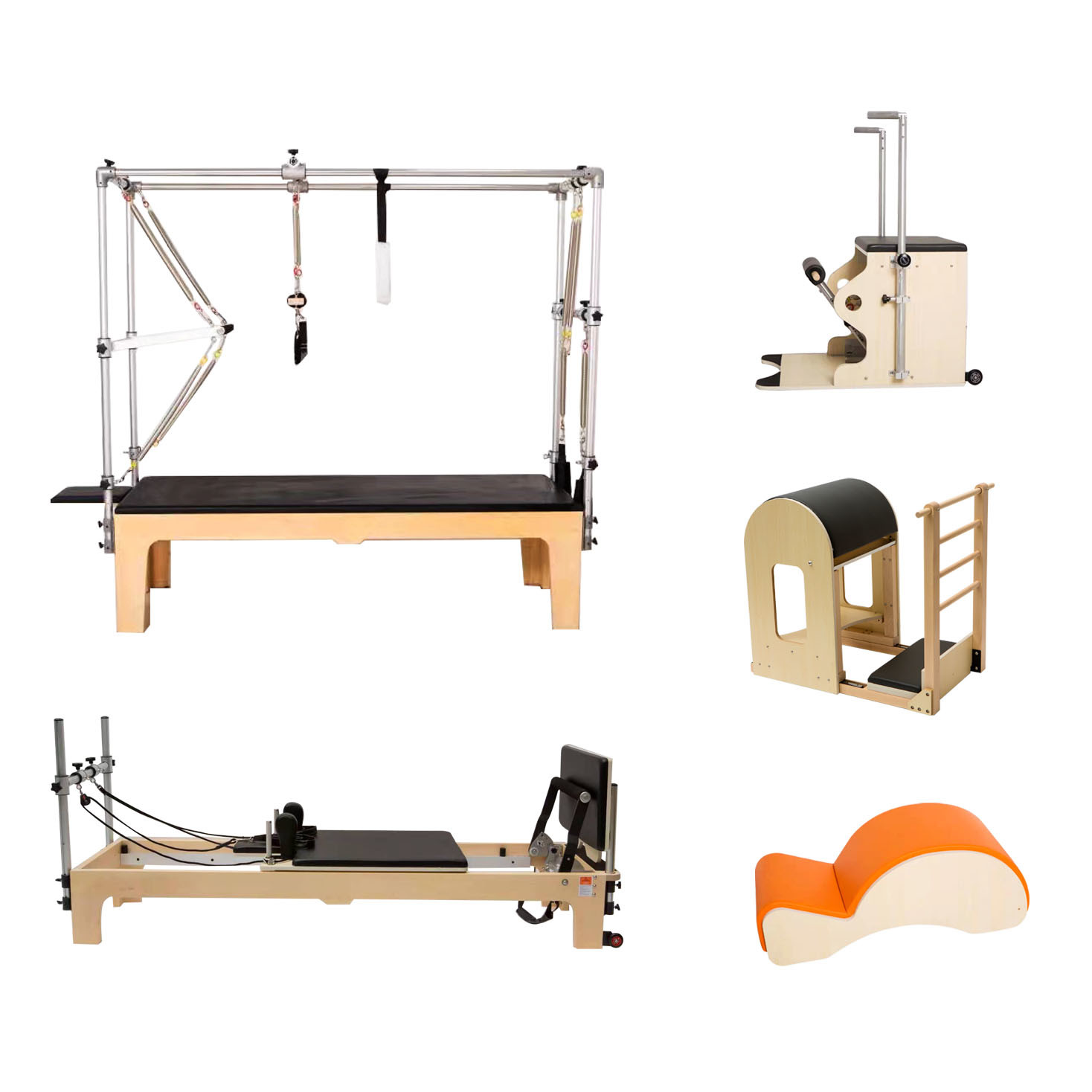 High quality French Pilates reformer Body Sculpting Machine Core Training Bed
