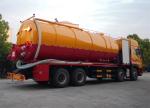 Dongfeng Jetting Sewage Vacuum Suction Truck With 420HP Deputy Diesel Engine