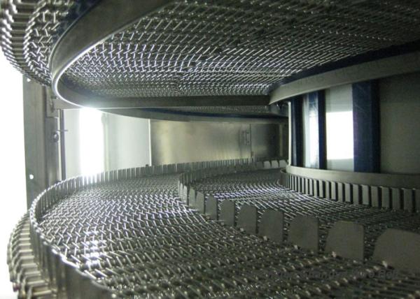Stainless Steel Conveyor Belt For Food Industry , Food Processing Conveyors High