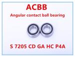 S 7205 CDGA HCP4A Ceramic Precision Balls
