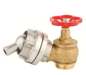 Quality 2''-1'' Landing Fire Valve / Angle Valve/ Hydrant Valve fire fighting equipment Code: JQ0506 wholesale