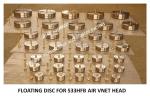 533HFB BREATHABLE CAP STAINLESS STEEL FLOAT, 533HFO BREATHABLE CAP STAINLESS