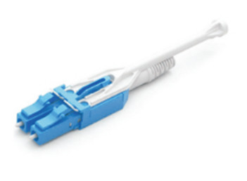 125µm Lc Lc Duplex Patch Cord , AQUA Multimode Fiber Jumpers