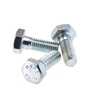 Quality M10 ASTM A325M Grade 8.8 High Strength Stainless Steel Bolts Zinc Plated wholesale