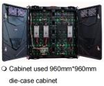 Outdoor Alum Die-Case Cabinet Sport Advertising LED Display High Brightness P10
