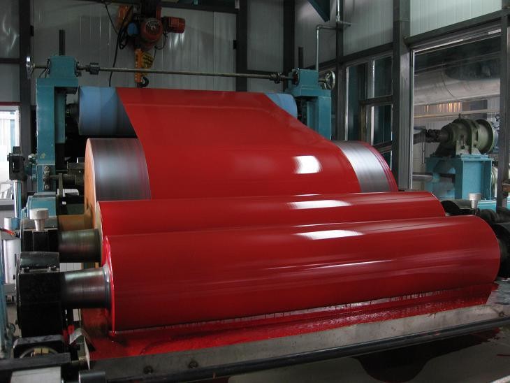 PVDF 0.5-3mm PPGI Colour Coated Sheet DX51D Cold Rolled