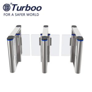 Quality Security Speed Gate Turnstile , RFID Face Recognition Turnstile Barrier 220V wholesale