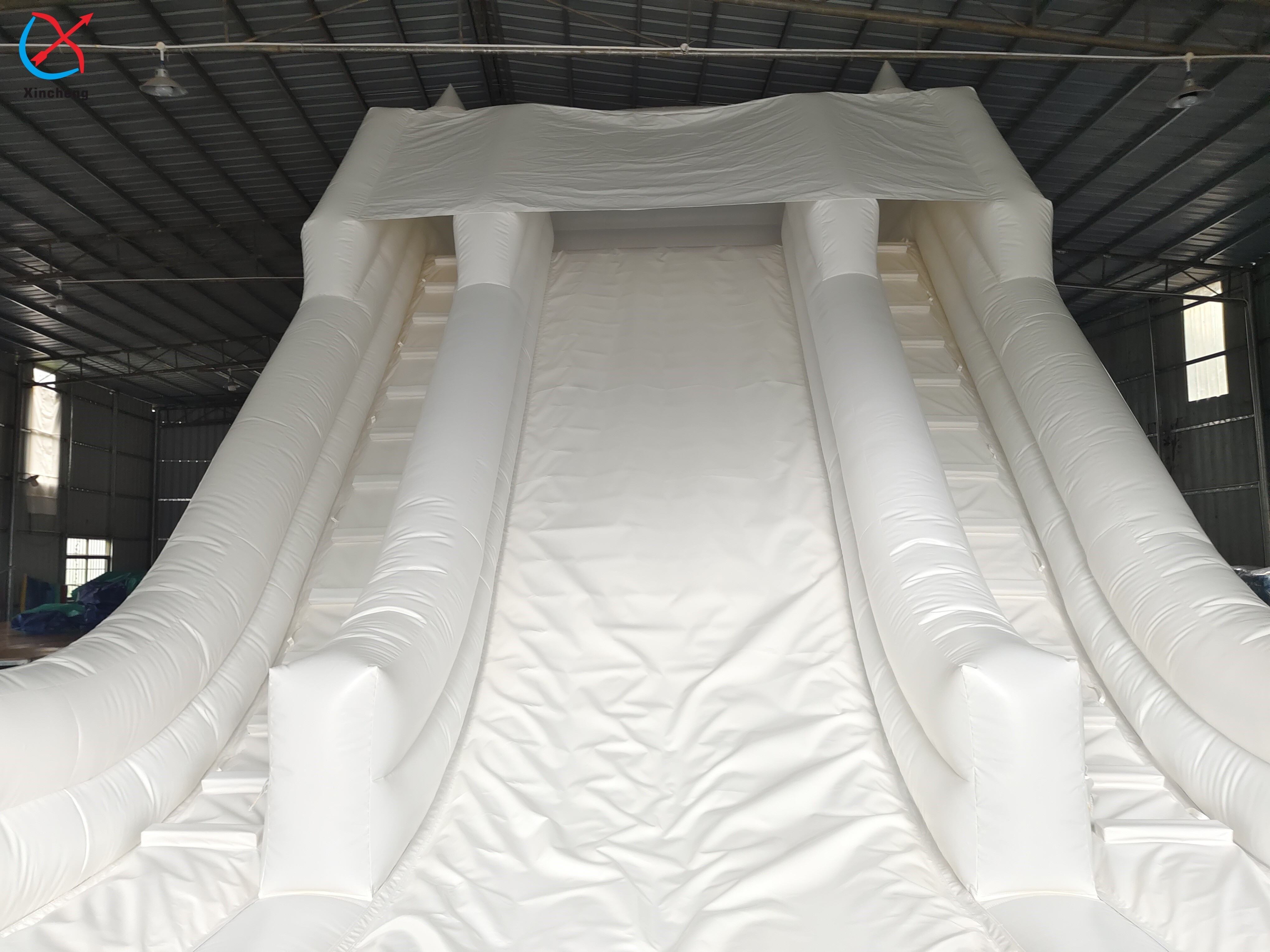 Commercial Inflatable Dry Slide Wedding Bouncy House For Wedding Party Event