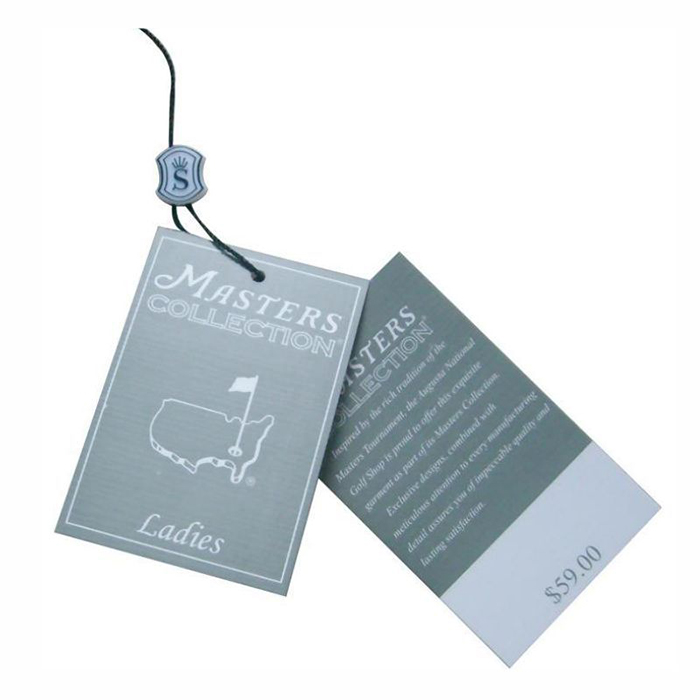 Offset printing Hang Tag Labels for t shirt clothing garment