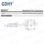 10UF 700V HIGH FREQUENCY WATER COOLED CAPACITORS C41 BB3 RESONANT CAP CELEM