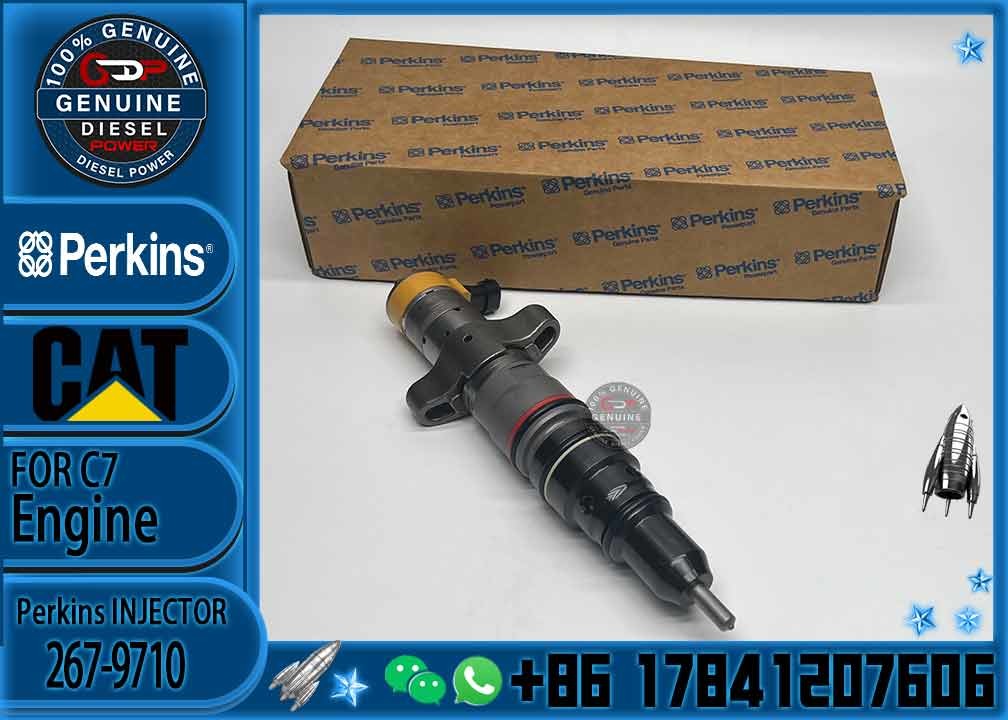 Diesel Engine Parts Common Rail Fuel Injector 267-9710 for CAT C9 330D 340D 336D Excavator CNDIP Factory price