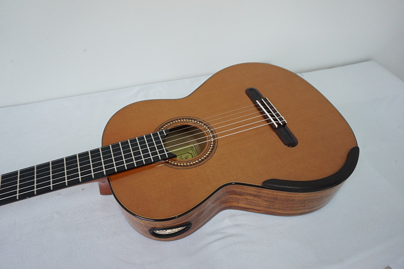 Yulong Guo Handmade Double Top Koa Body Concert Grade Classical Guitar