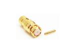 Straight Female SMP RF Cable Connector For Microwave
