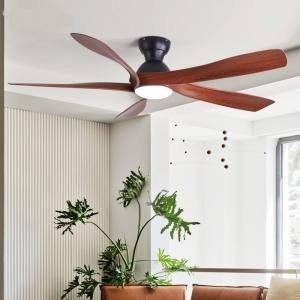 Quality American Style Vintage Decorative Fan Ceiling 220v Winding Powered Ceiling Fan With Light wholesale