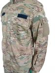 Fashion Camo Military Jacket with Zipper & Velcro for Comfortable Wear