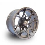 Custom 14 Inch Bronze Golf Cart Wheels Aluminum 4/101.6 Bolt
