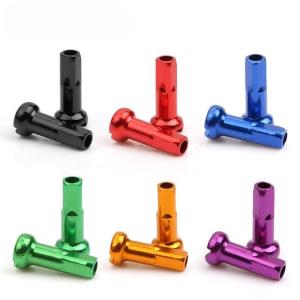 Quality Motorcycle Copper Mountain Bike Spoke Hat Road Bike Folding Steel Wire Head wholesale