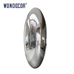 Modern Style Decorative Art Large Stainless Steel Abstract Sculpture Carving