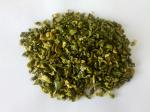 Dehydrating Green Dried Bell Pepper Flakes / Crushed Chili Pepper For Cooking