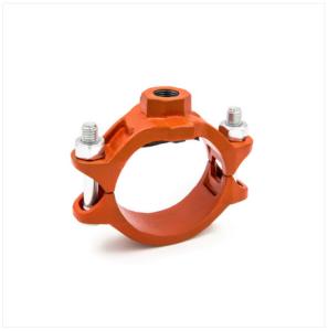 Quality DN100 grooved Threaded Fittings , Stainless Steel Grooved Pipe Coupling wholesale