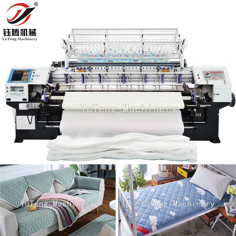 Single Needle Lock Stitch Quilting Machine Computerised Multifunctional