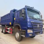 Video Technical Support Used 340 Howo Dump Truck with Nissan Engine WD615.47