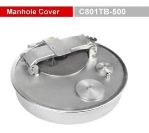 Quality Carbon Steel Tank Manlid Truck Spare Parts Manhole Cover GETC801TB -500 wholesale