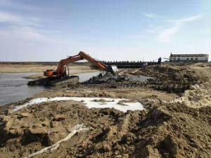 Quality High Strength Amphibious Equipment 7.7m Length For Tata Hitachi EX200 Excavator wholesale