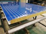Blue Fireproof Foam Insulated Rockwool Wall Panels