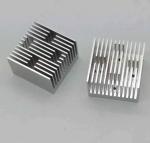 Bonded Fin Aluminum Heatsink Extrusion Profiles Customized Shape Color