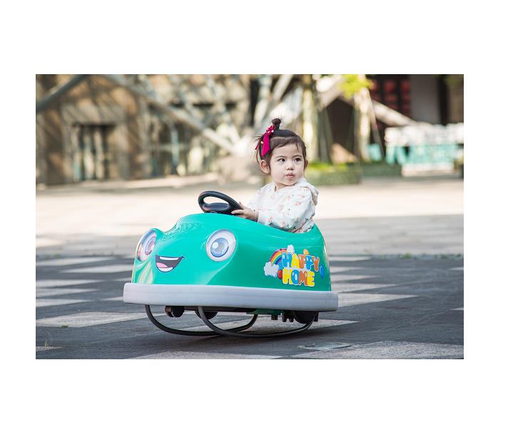 Electric Bumper Cars for Kids Forward and Backward Ride On Self-Resetting Fuse Feature